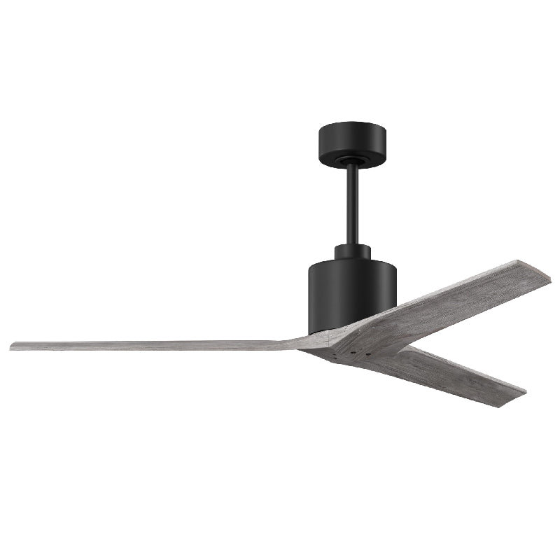 Matthews Fan Mollywood 60" Ceiling Fan - Matte Black/Barn Wood