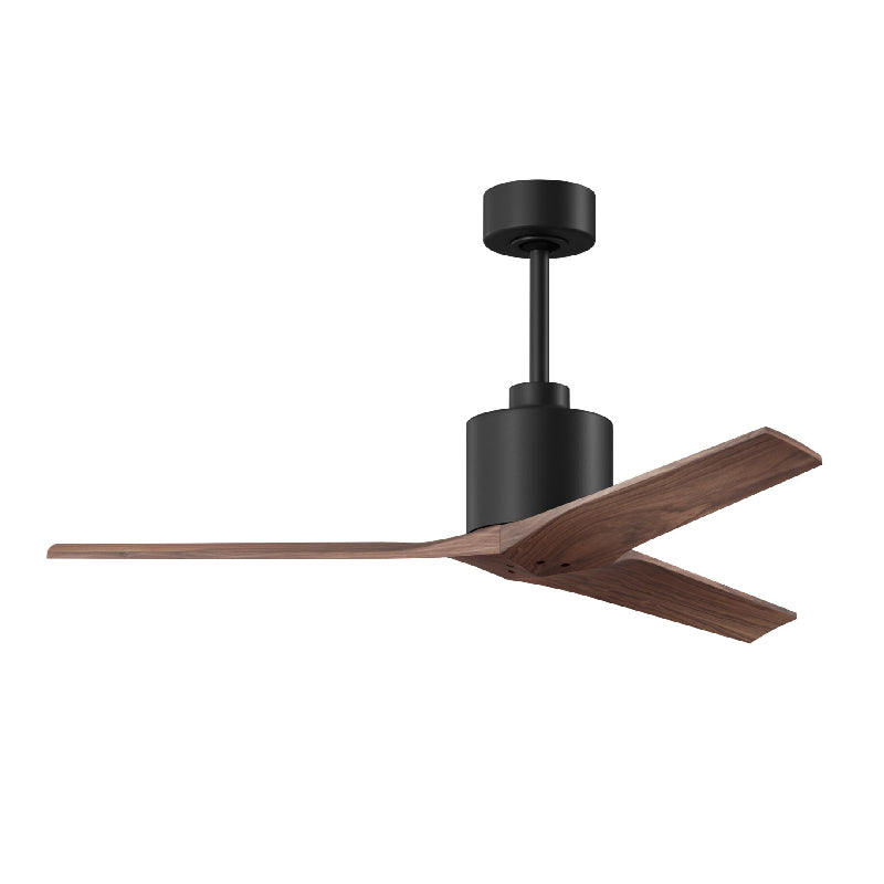 Matthews Fan Mollywood 52" Ceiling Fan - Matte Black/Walnut
