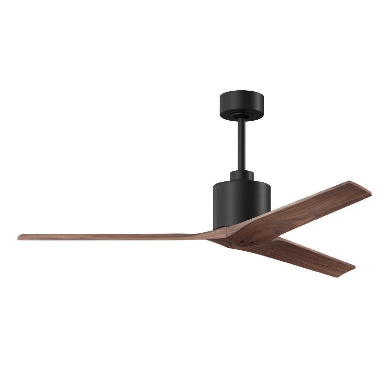 Matthews Fan Mollywood 60" Ceiling Fan - Matte Black/Walnut