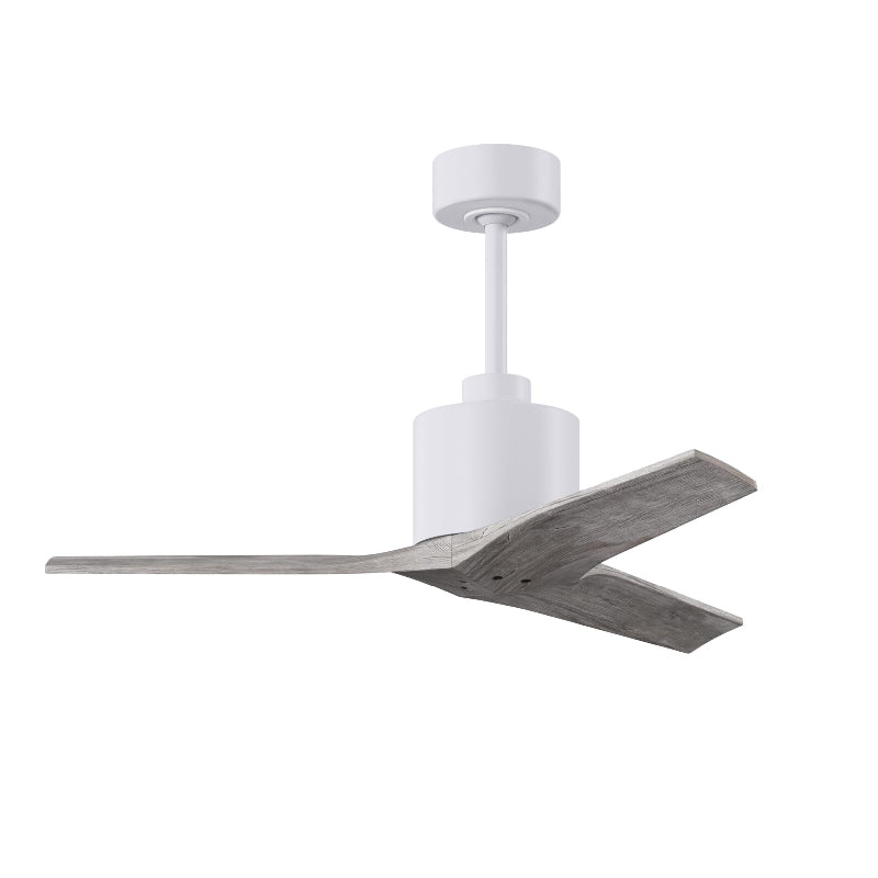 Matthews Fan Mollywood 42" Ceiling Fan - Matte White/Barn Wood
