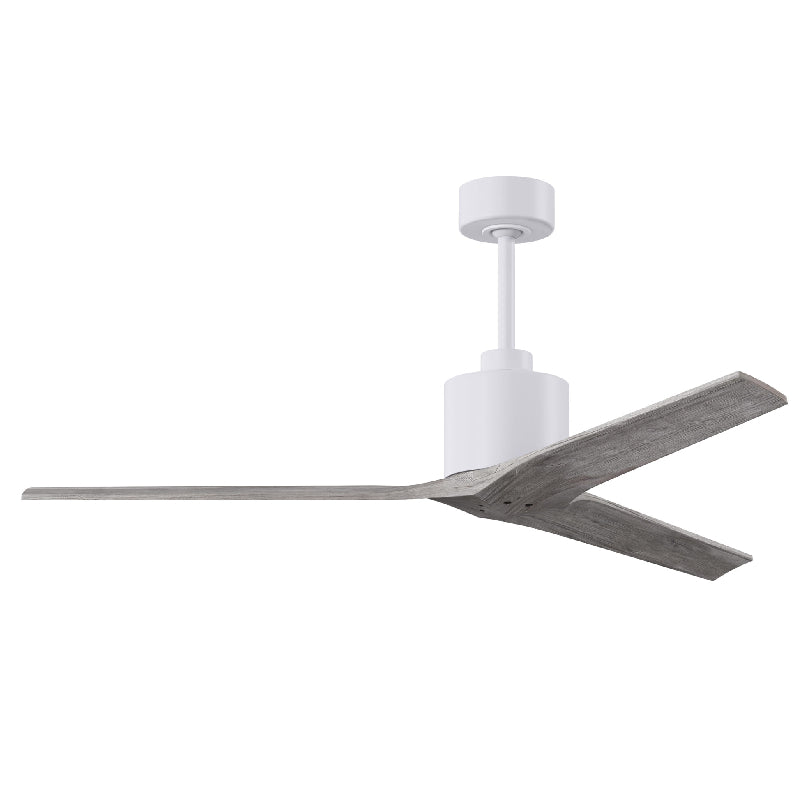 Matthews Fan Mollywood 60" Ceiling Fan - Matte White/Barn Wood