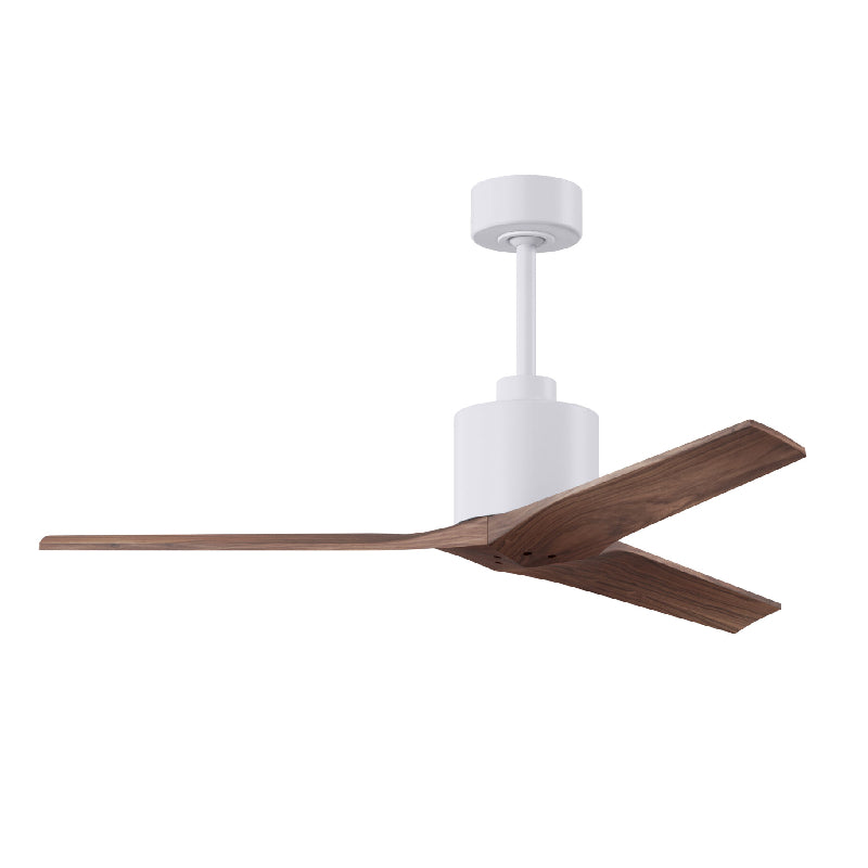 Matthews Fan Mollywood 52" Ceiling Fan - Matte White/Walnut