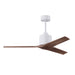 Matthews Fan Mollywood 52" Ceiling Fan - Matte White/Walnut