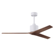 Matthews Fan Mollywood 60" Ceiling Fan - Matte White/Walnut
