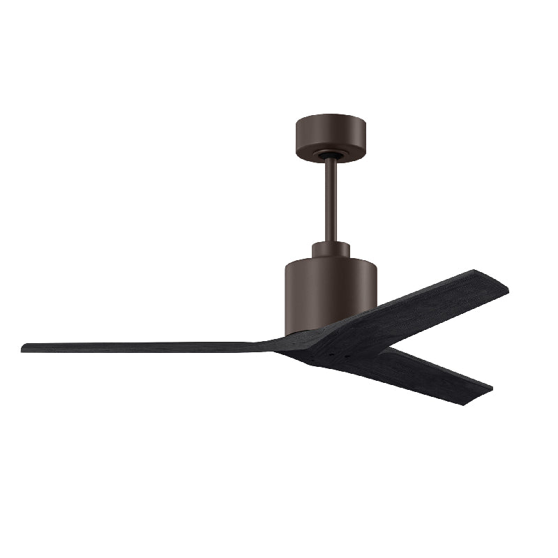 Matthews Fan Mollywood 52" Ceiling Fan - Textured Bronze/Matte Black