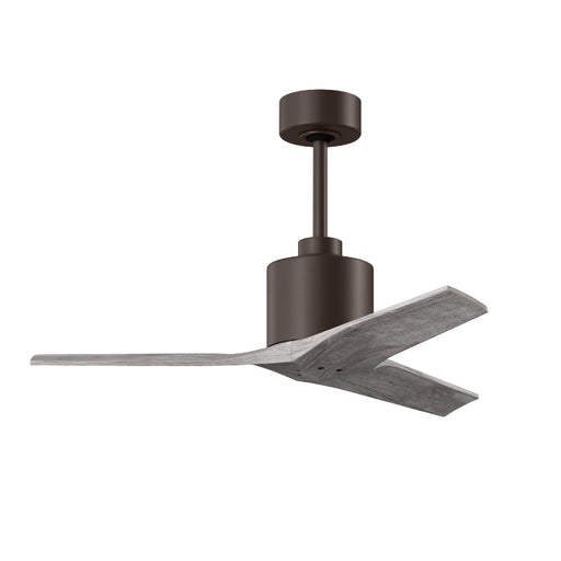 Matthews Fan Mollywood 42" Ceiling Fan - Textured Bronze/Barn Wood