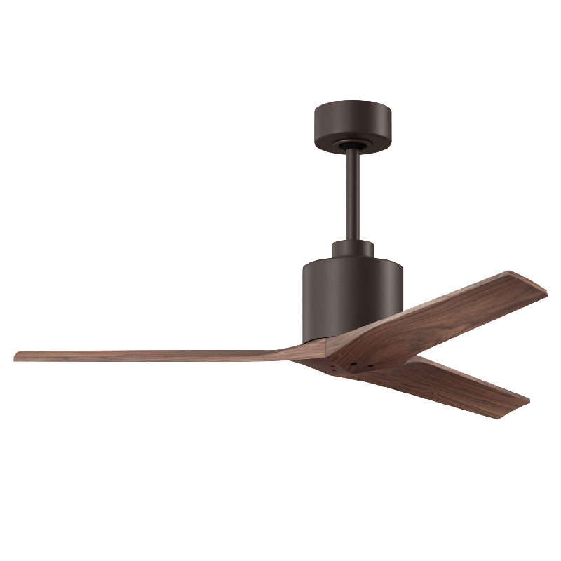 Matthews Fan Mollywood 52" Ceiling Fan - Textured Bronze/Walnut