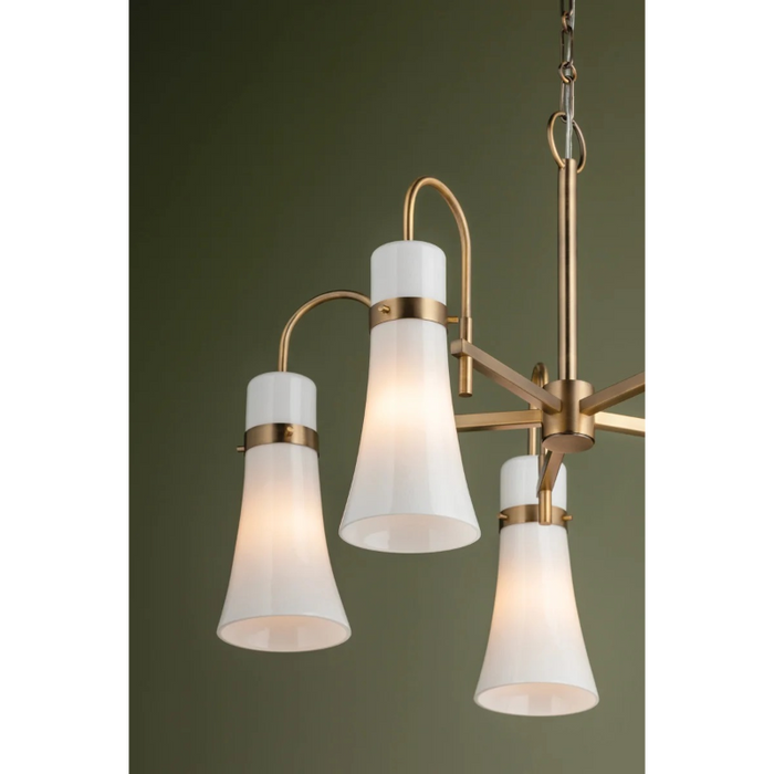 Troy F3427 Maple 5-lt 27" Chandelier