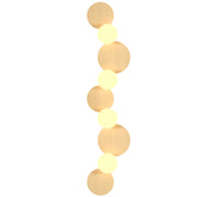Accord 4224 Luna 4-lt 47" Tall Wall Lamp - Maple