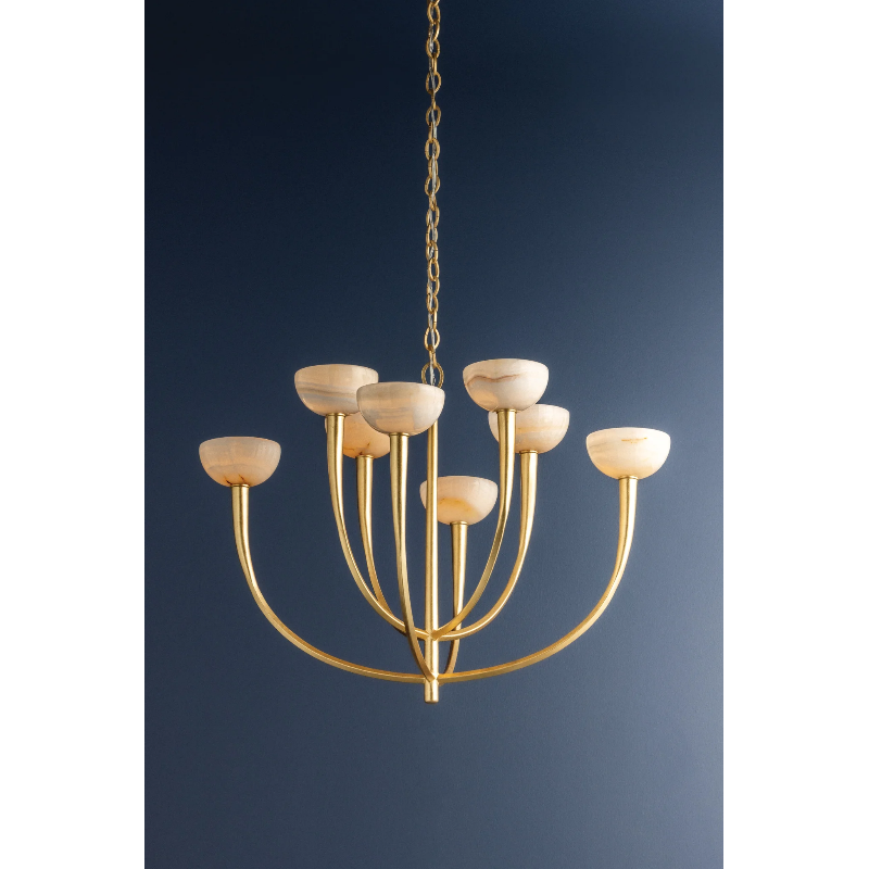 Hudson Valley 9034 Maywood 8-lt 34" Chandelier