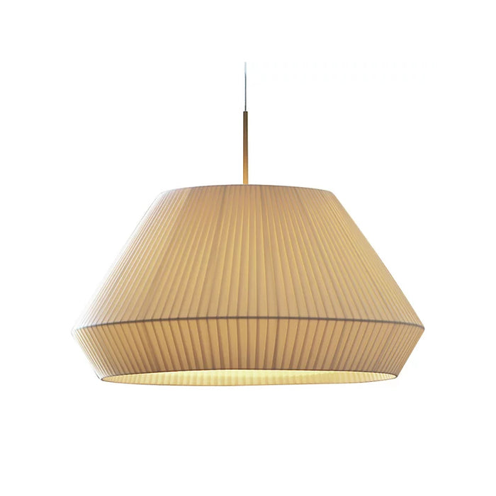 Bover Mei 125 5-lt 49" Pendant-Cream Translucent Ribbon