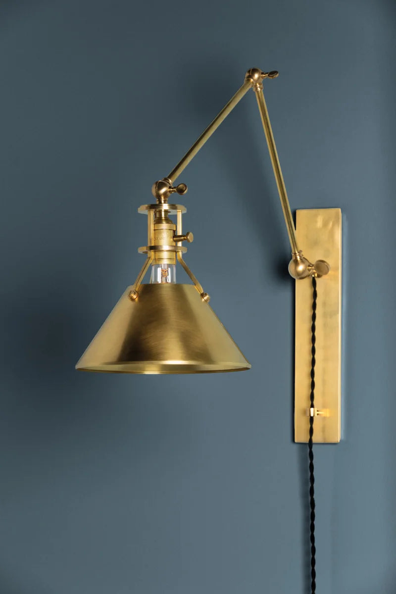 Hudson Valley MDS953 Metal 1-lt 45" Tall Wall Sconce