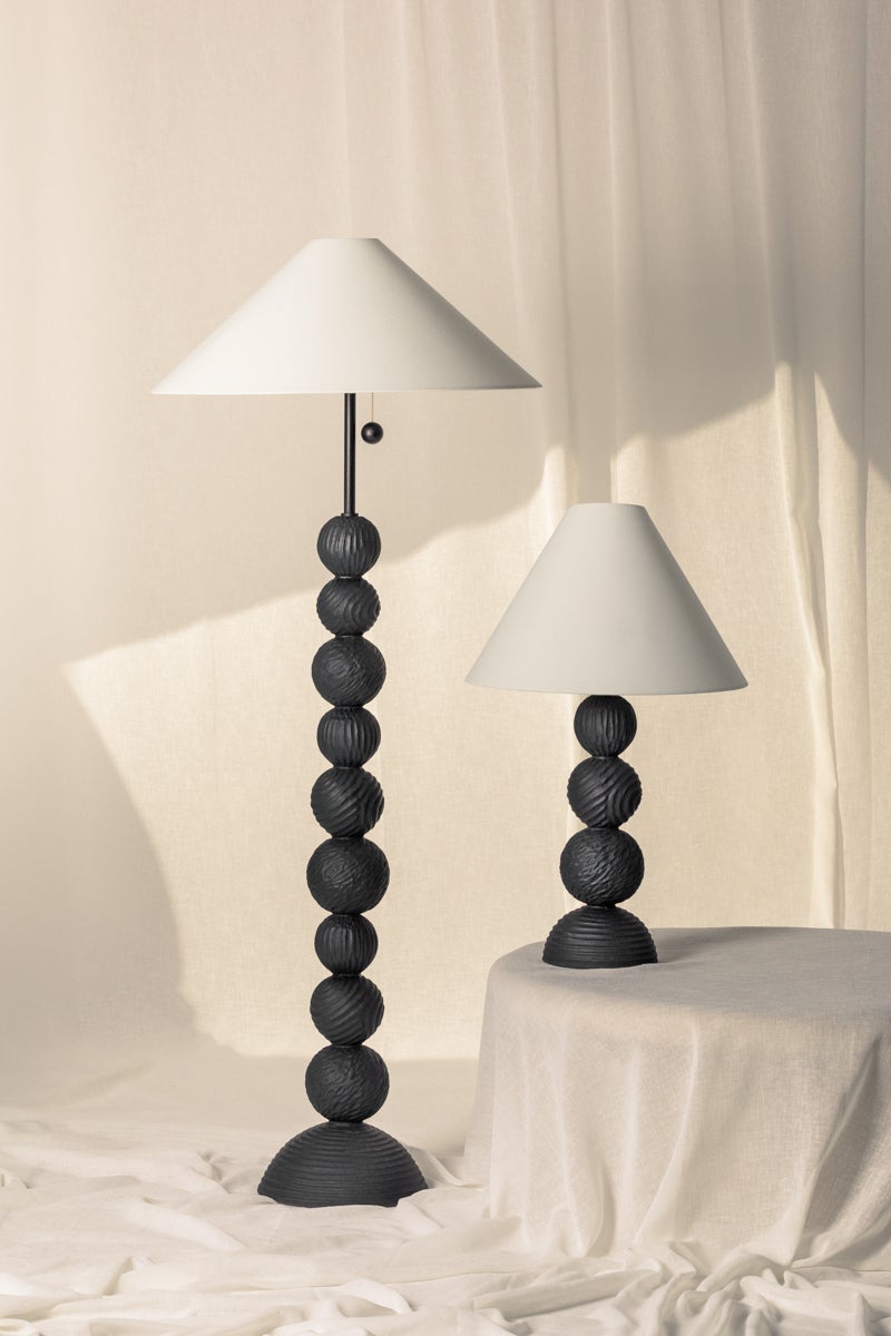 Troy PFL1564 Miela 2-lt 64" Tall Floor Lamp