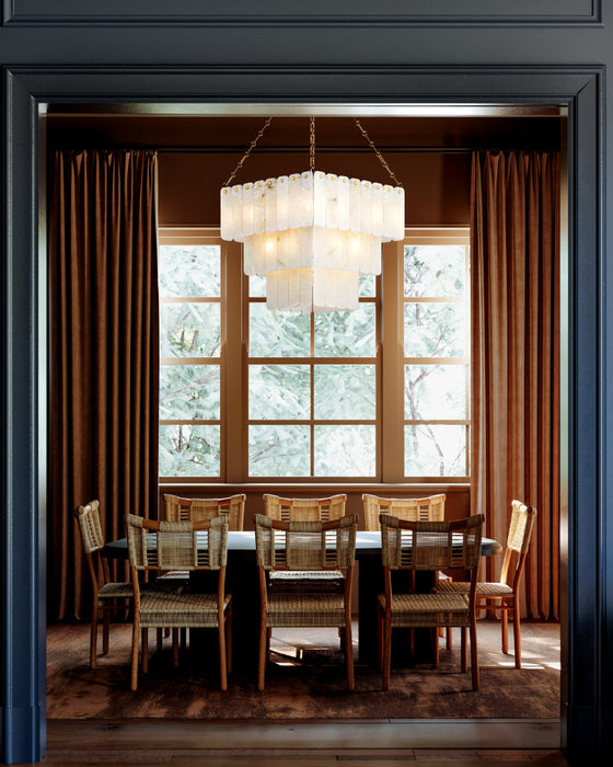 Hudson Valley 7433 Moissanite 33-lt 26" Chandelier