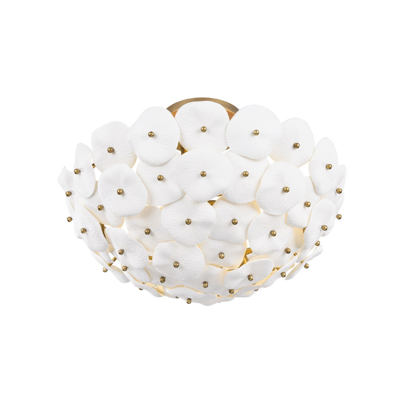 Metropolitan N1823 Coastlyn 3-lt 22" Semi-Flush Mount