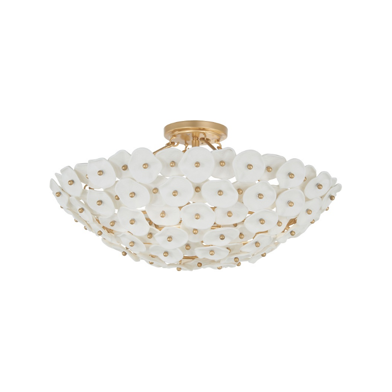 Metropolitan N1824 Coastlyn 4-lt 23" Semi Flush