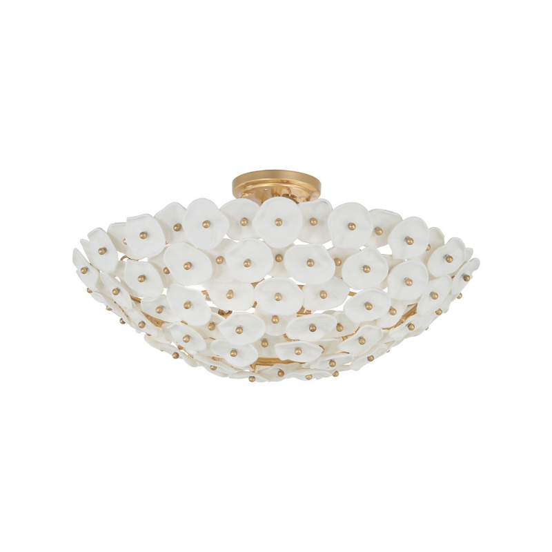 Metropolitan N1824 Coastlyn 4-lt 23" Semi Flush