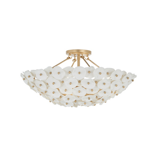 Metropolitan N1824 Coastlyn 4-lt 23" Semi Flush