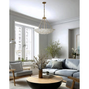 Metropolitan N1826 Coastlyn 6-lt 28" Pendant