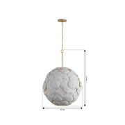 Metropolitan N1827 Coastlyn 7-lt 28" Pendant