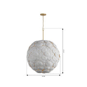 Metropolitan N1829 Coastlyn 9-lt 37" Pendant