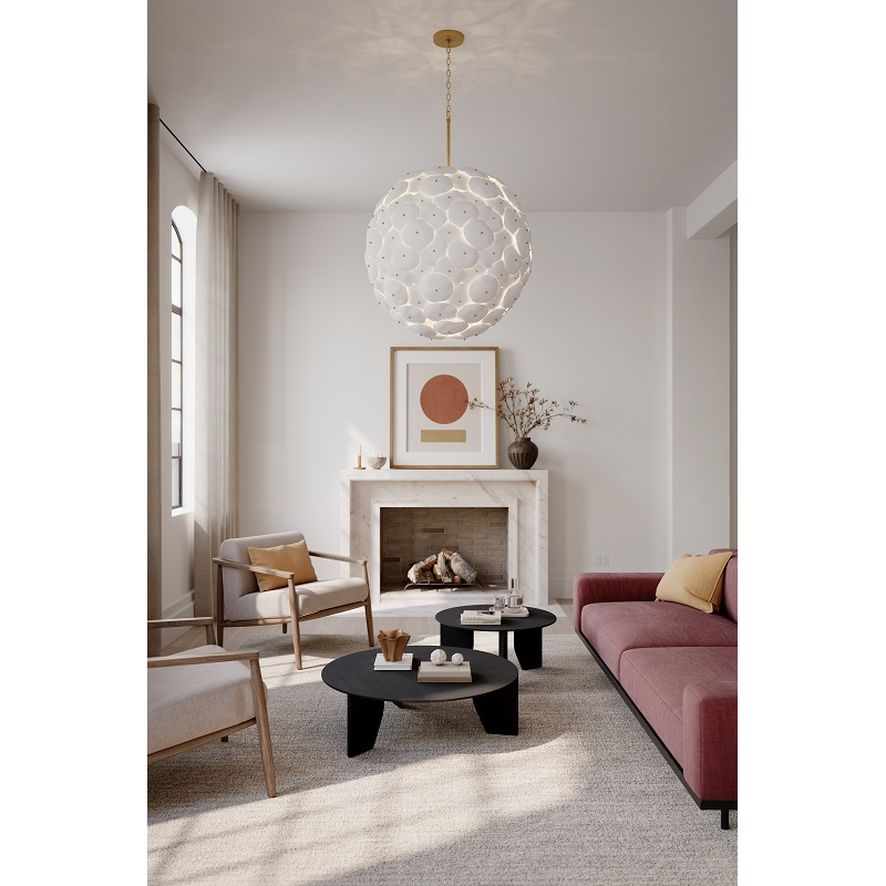 Metropolitan N1829 Coastlyn 9-lt 37" Pendant