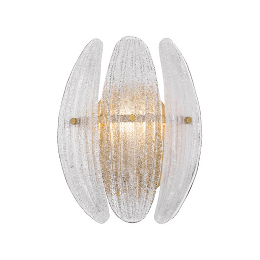 Metropolitan N2241 Marclaire 1-lt 12" Tall Wall Sconce - Legacy Brass/Clear
