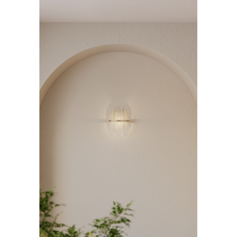 Metropolitan N2241 Marclaire 1-lt 12" Tall Wall Sconce