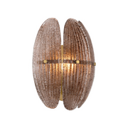 Metropolitan N2241 Marclaire 1-lt 12" Tall Wall Sconce - Legacy Brass/Brown