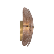 Metropolitan N2241 Marclaire 1-lt 12" Tall Wall Sconce - Legacy Brass/Brown