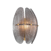 Metropolitan N2241 Marclaire 1-lt 12" Tall Wall Sconce - Legacy Brass/Grey