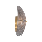 Metropolitan N2241 Marclaire 1-lt 12" Tall Wall Sconce - Legacy Brass/Grey