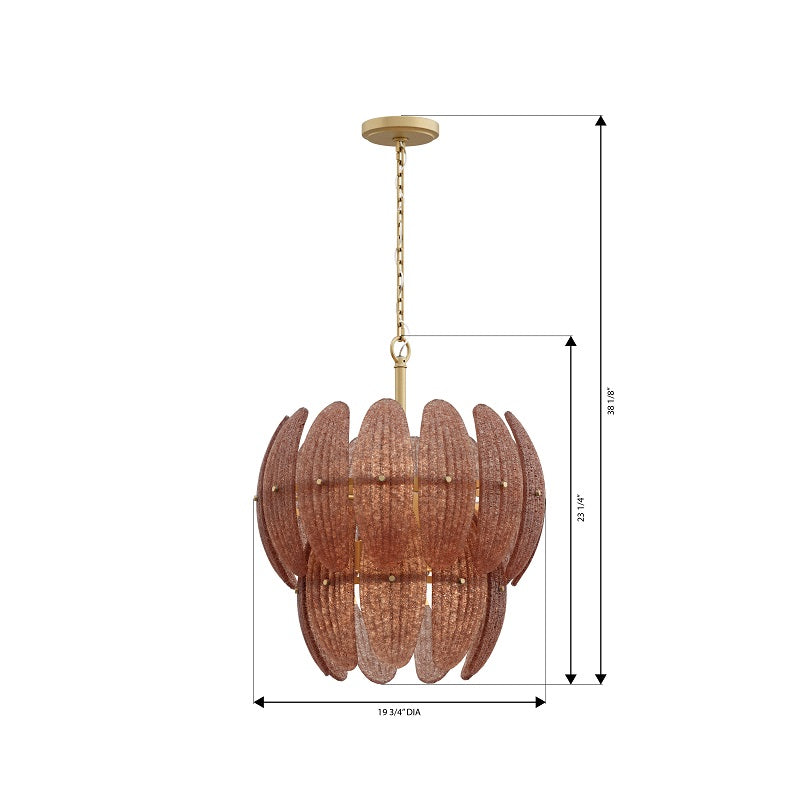 Metropolitan N2246 Marclaire 6-lt 20" Pendant