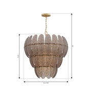 Metropolitan N2248 Marclaire 11-lt 27" Pendant