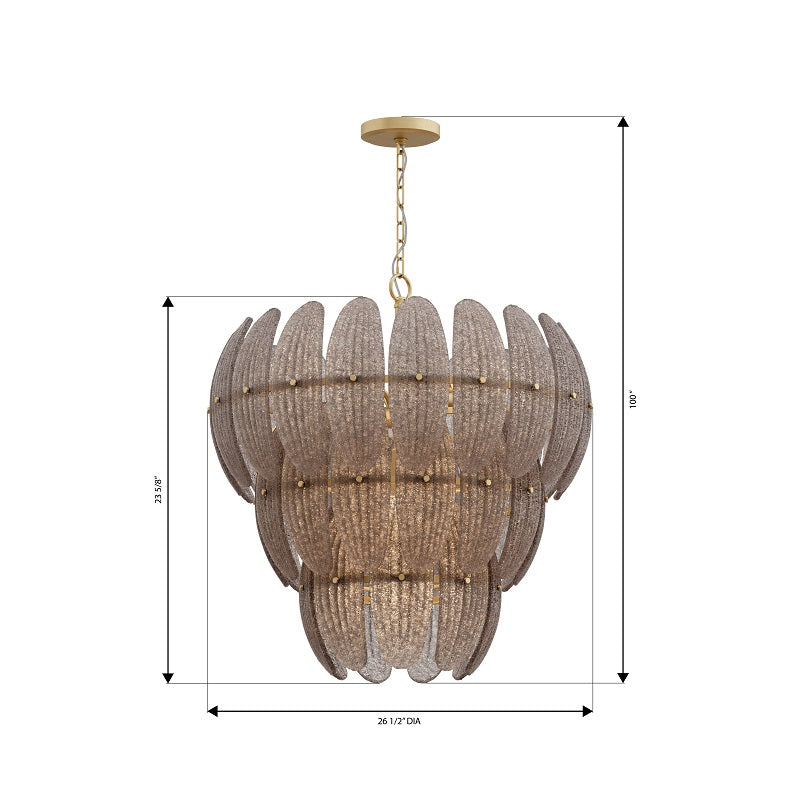 Metropolitan N2248 Marclaire 11-lt 27" Pendant