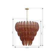 Metropolitan N2249 Marclaire 15-lt 33" Pendant