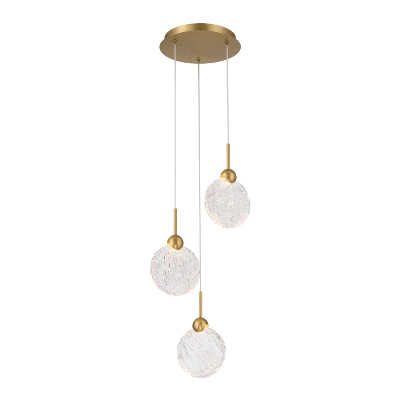 Metropolitan N2373 Briselle 3-lt 10" LED Pendant