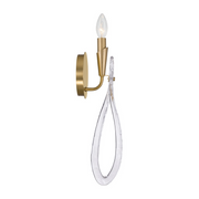 Metropolitan N3121 Glassara 1-lt 17" Tall Wall Sconce
