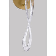 Metropolitan N3121 Glassara 1-lt 17" Tall Wall Sconce