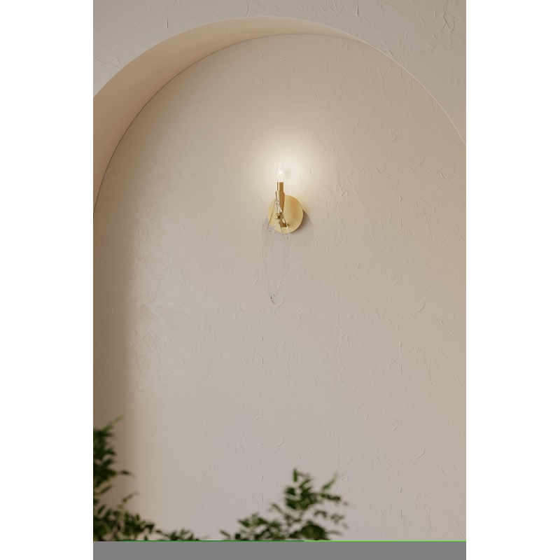 Metropolitan N3121 Glassara 1-lt 17" Tall Wall Sconce