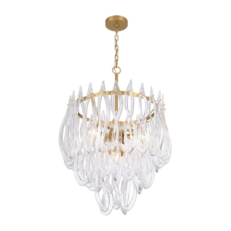 Metropolitan N3126 Glassara 6-lt 23" Pendant