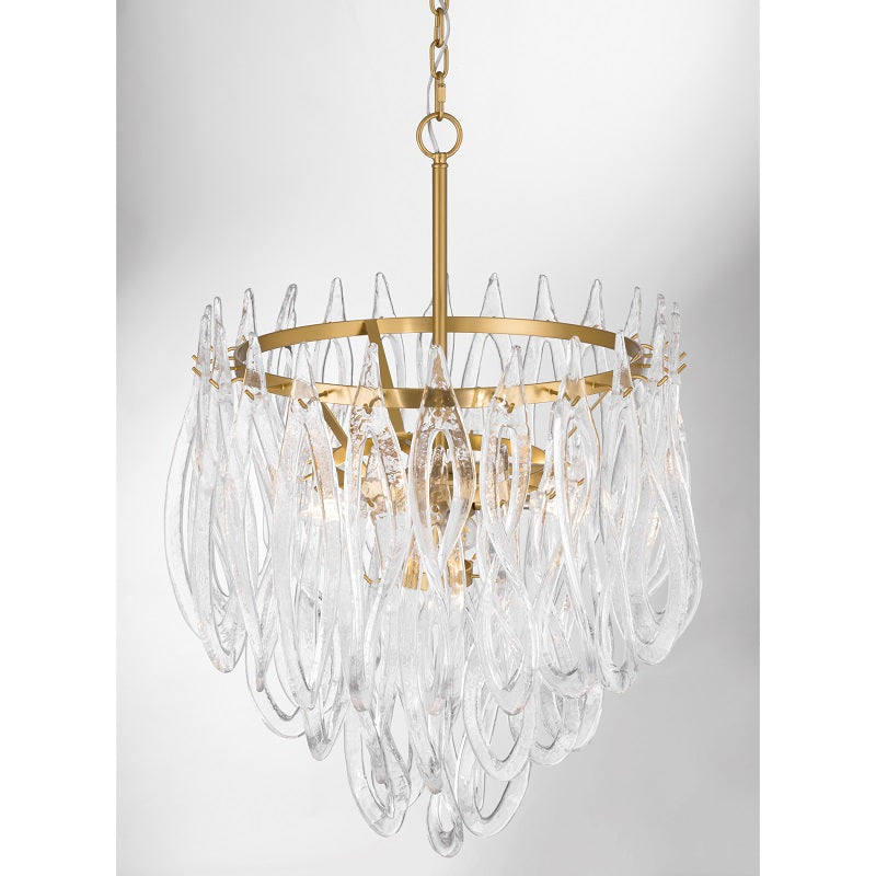 Metropolitan N3126 Glassara 6-lt 23" Pendant