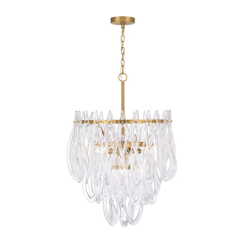 Metropolitan N3126 Glassara 6-lt 23" Pendant