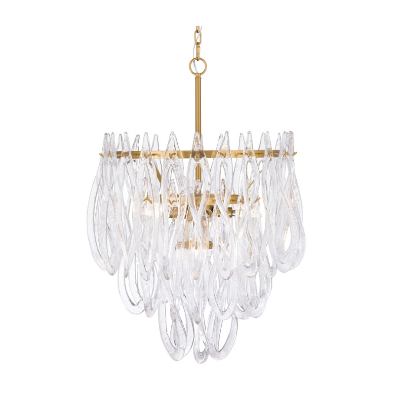 Metropolitan N3126 Glassara 6-lt 23" Pendant
