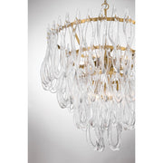 Metropolitan N3128 Glassara 10-lt 32" Pendant