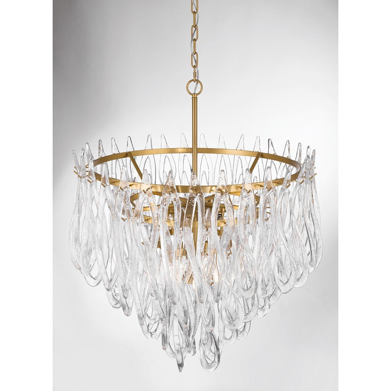 Metropolitan N3128 Glassara 10-lt 32" Pendant
