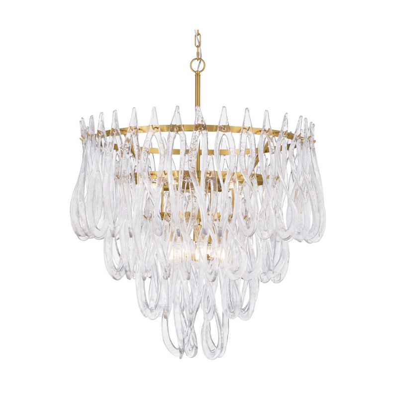 Metropolitan N3128 Glassara 10-lt 32" Pendant