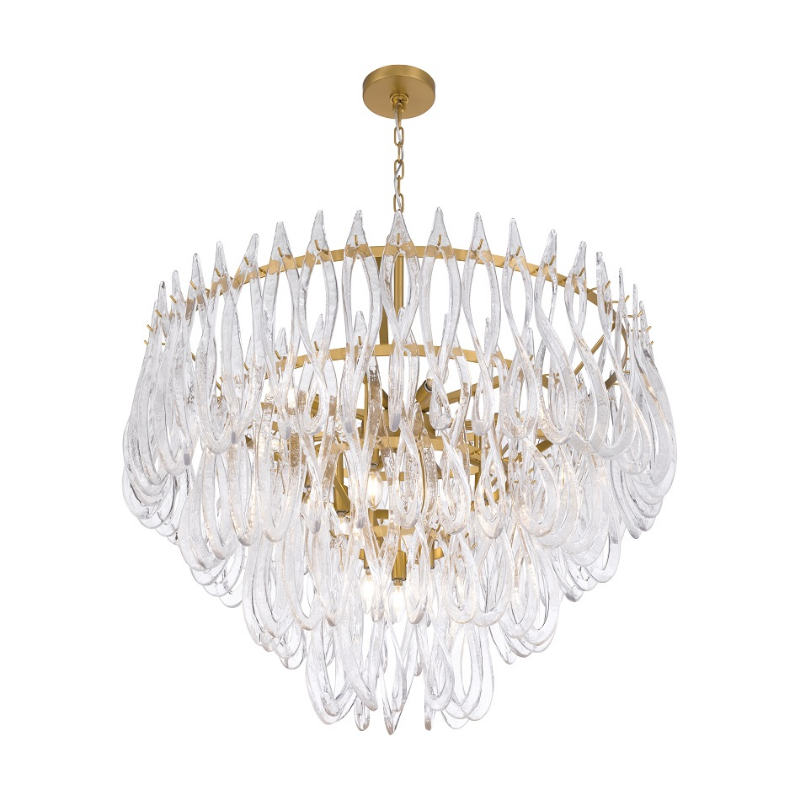 Metropolitan N3129 Glassara 15-lt 40" Pendant