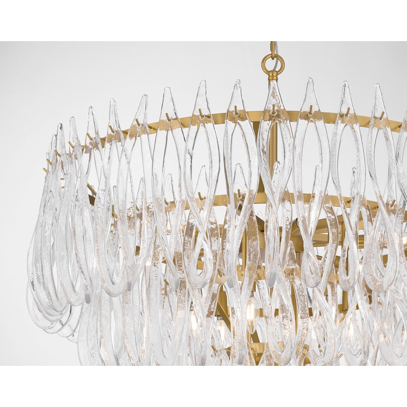 Metropolitan N3129 Glassara 15-lt 40" Pendant