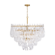 Metropolitan N3129 Glassara 15-lt 40" Pendant